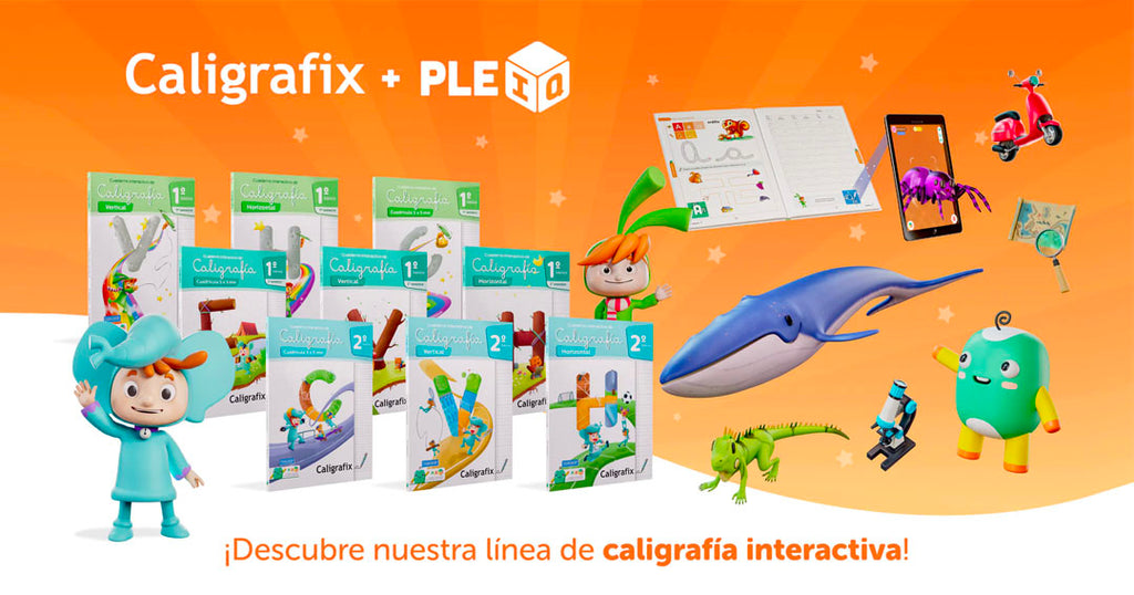 Caligrafix y PleIQ lanzan nueva Línea de Caligrafía con Realidad Aumentada